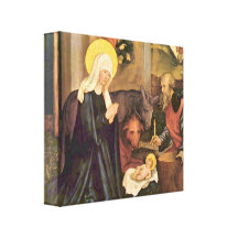 Hans Leonhard Schaufelein - The Nativity Canvas Prints