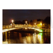 Ha'penny Bridge Card