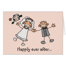 Happily Ever After wedding card