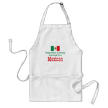 Happily Married To A Mexican Apron