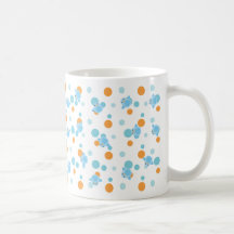 Happiness Bluebird Scatter Coffee Mugs