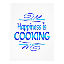 Happiness is COOKING Invitation