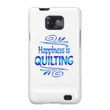 Happiness is QUILTING Galaxy SII Cases