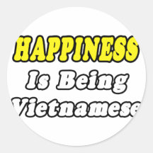 Happiness...Vietnamese Stickers