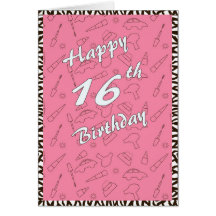 Happy 16th Birthday Cards