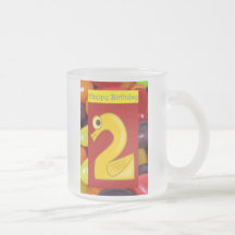 Happy 2nd Birthday second Birthday turning two Coffee Mugs