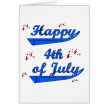 Happy 4th Of July Card