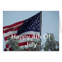 Happy 4th Of July Card