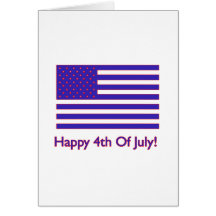 Happy 4th Of July Greeting Card