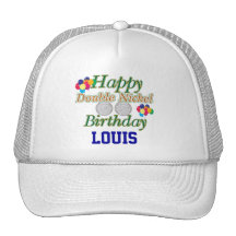 Happy 55th Birthday Trucker Hats