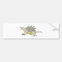 Happy Alligator Snapping Turtle Bumper Stickers