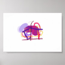 Happy and Lucky Art That Agrees with You Poster