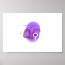 Happy and Lucky Art That Agrees with You Poster