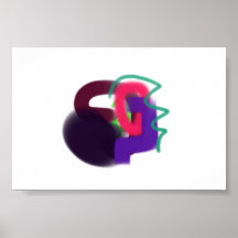 Happy and Lucky Art That Agrees with You Print