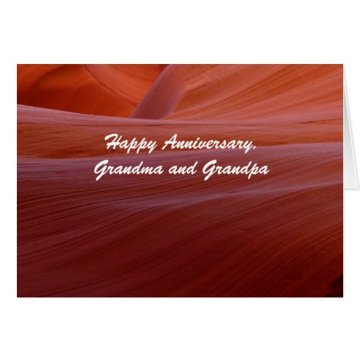 Happy Anniversary Grandma And Grandpa Canyon Swirl Zazzle Happy Anniversary Grandma And Grandpa Canyon Swirl Zazzle