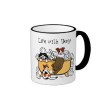 Happy Bath Time Chocolate Labrador Coffee Mug