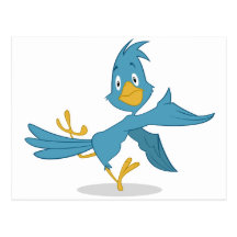 Happy Bird Post Card