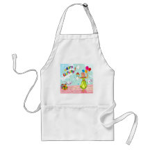 Happy Birthday Aprons