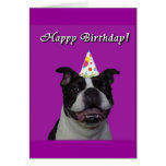 Happy Birthday Boston Greeting Card