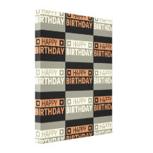 Happy Birthday Canvas Print