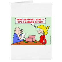 happy birthday carbon offset greeting cards