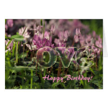 Happy Birthday ! Greeting Card