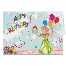 Happy Birthday Greeting Card