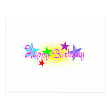 Happy Birthday Postcard