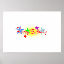 Happy Birthday Poster