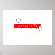 Happy Birthday Poster
