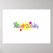 Happy Birthday Poster