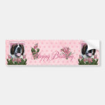 Happy Birthday - Saint Bernard - Mae Bumper Stickers