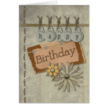 Happy Birthday Tags Cards
