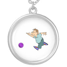 Happy Bowler Cartoon Custom Jewelry