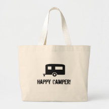 Happy Camper! Canvas Bags