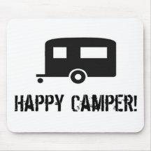Happy Camper! Mouse Pad
