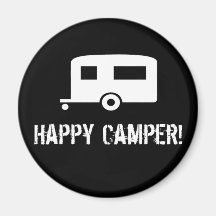 Happy Camper! Refrigerator Magnets