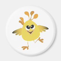 Happy Chick Magnets