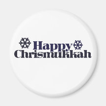 Happy chrismukkah magnets