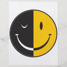 Happy: Day or Night Flyer Design