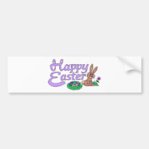 Happy Easter Bumper Sticker