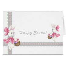 Happy Easter Bunny Card