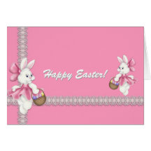 Happy Easter Bunny Card