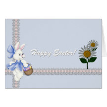 Happy Easter Bunny Card