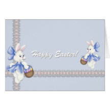 Happy Easter Bunny Card