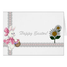 Happy Easter Bunny Card