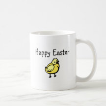 Happy Easter Chick Coffee Mug
