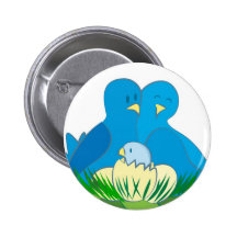 Happy Family Pinback Buttons