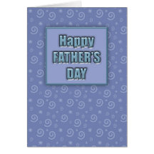 Happy Father's Day #2 (Blue) Card