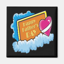 Happy Fathers Day Fridge Magnets